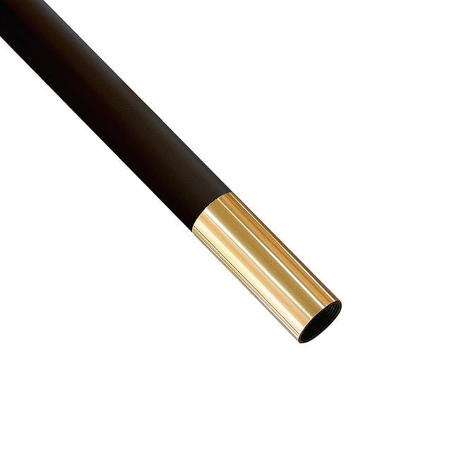 Modern Pendant Light Black Gold Cylinder Design - Product detail 8
