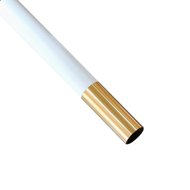 Modern Pendant Light Black Gold Cylinder Design - Product detail 9