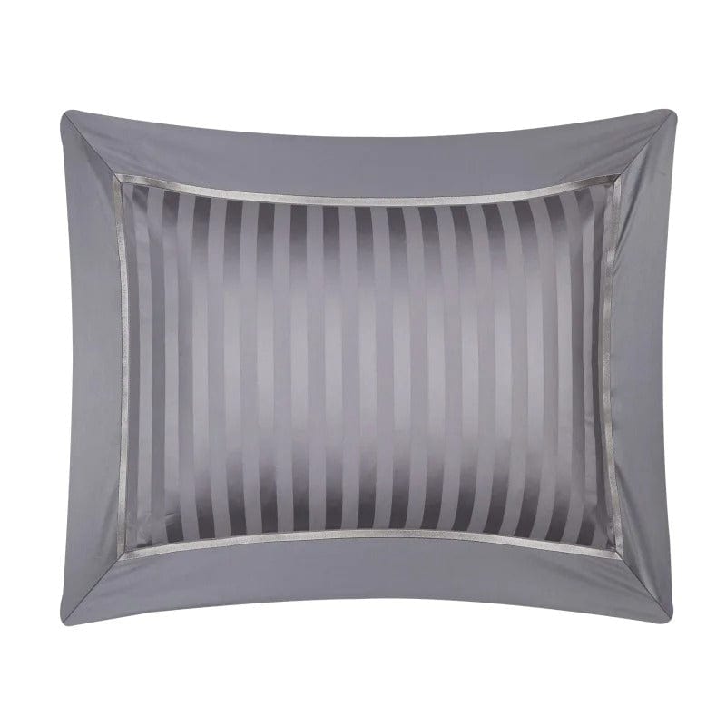 Egyptian Cotton Bedding Set  Striped Gray Luxury Duvet Cover - Product detail 10