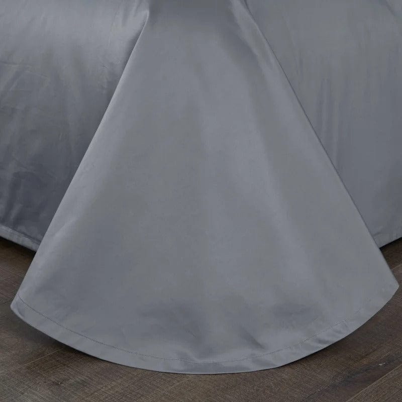 Egyptian Cotton Bedding Set  Striped Gray Luxury Duvet Cover - Product detail 8