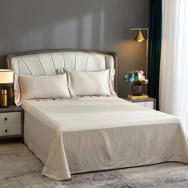 Luxury Egyptian Cotton Bedding Set  Premium Pearl Grey Collection - Product detail 7