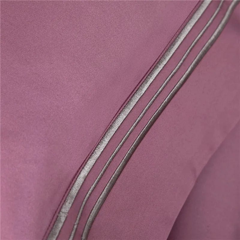 Egyptian Cotton Duvet Set  Soft Pink Luxury Bedding - Product detail 6