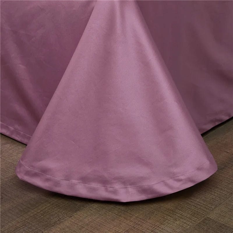 Egyptian Cotton Duvet Set  Soft Pink Luxury Bedding - Product detail 5