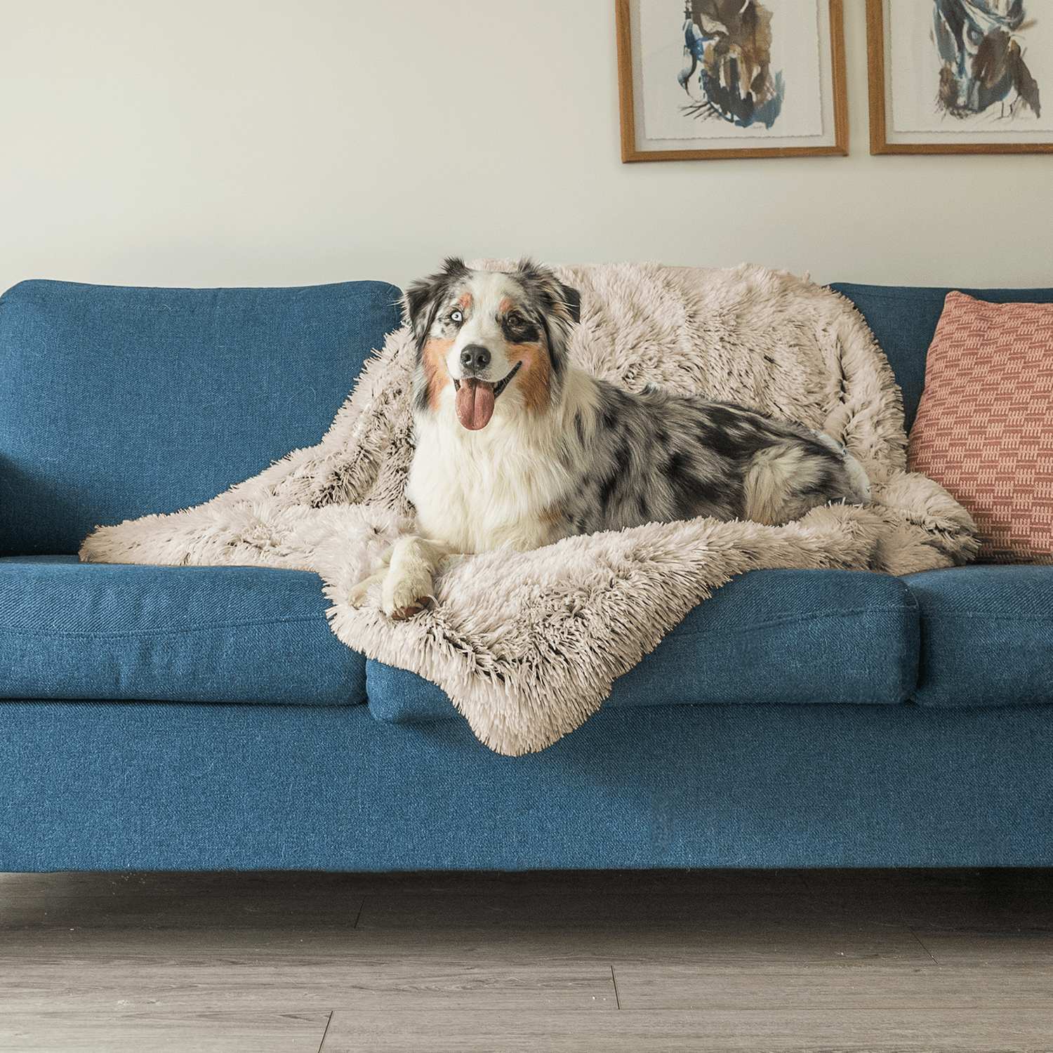 Plush Pet Throw Blanket  Premium Faux Fur Comfort - Product detail 7