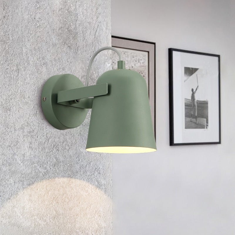 Modern Wall Sconce Matte Black Iron Adjustable Light - Product detail 8