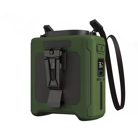 Portable Cooling Fan  20000mAh Power Bank With LED Light - Product detail 4
