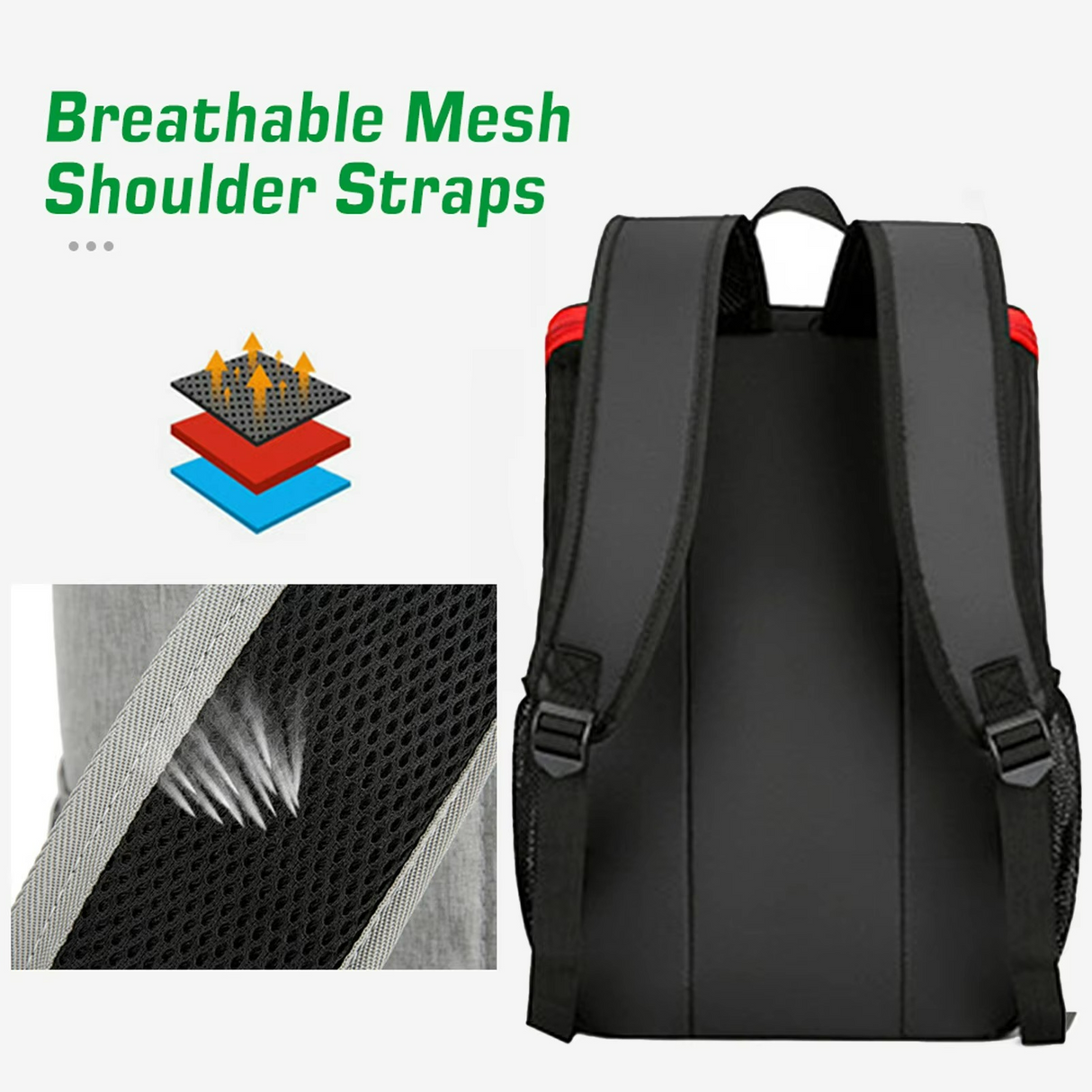 Insulated Cooler Backpack  30L Leakproof Design With Reflective Trim - Product detail 4