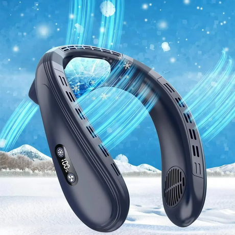 Portable Neck Cooling Fan  Advanced Semiconductor Technology - Product showcase