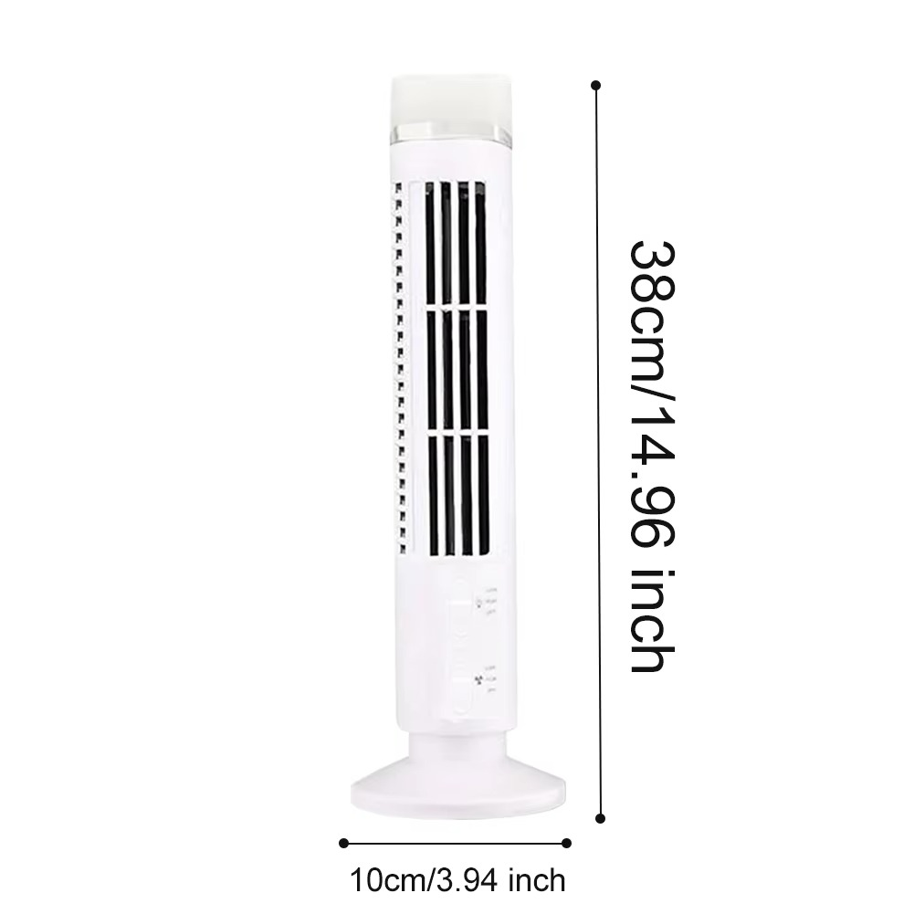 Bladeless Tower Fan USB Powered Desktop Cooling - Product detail 5