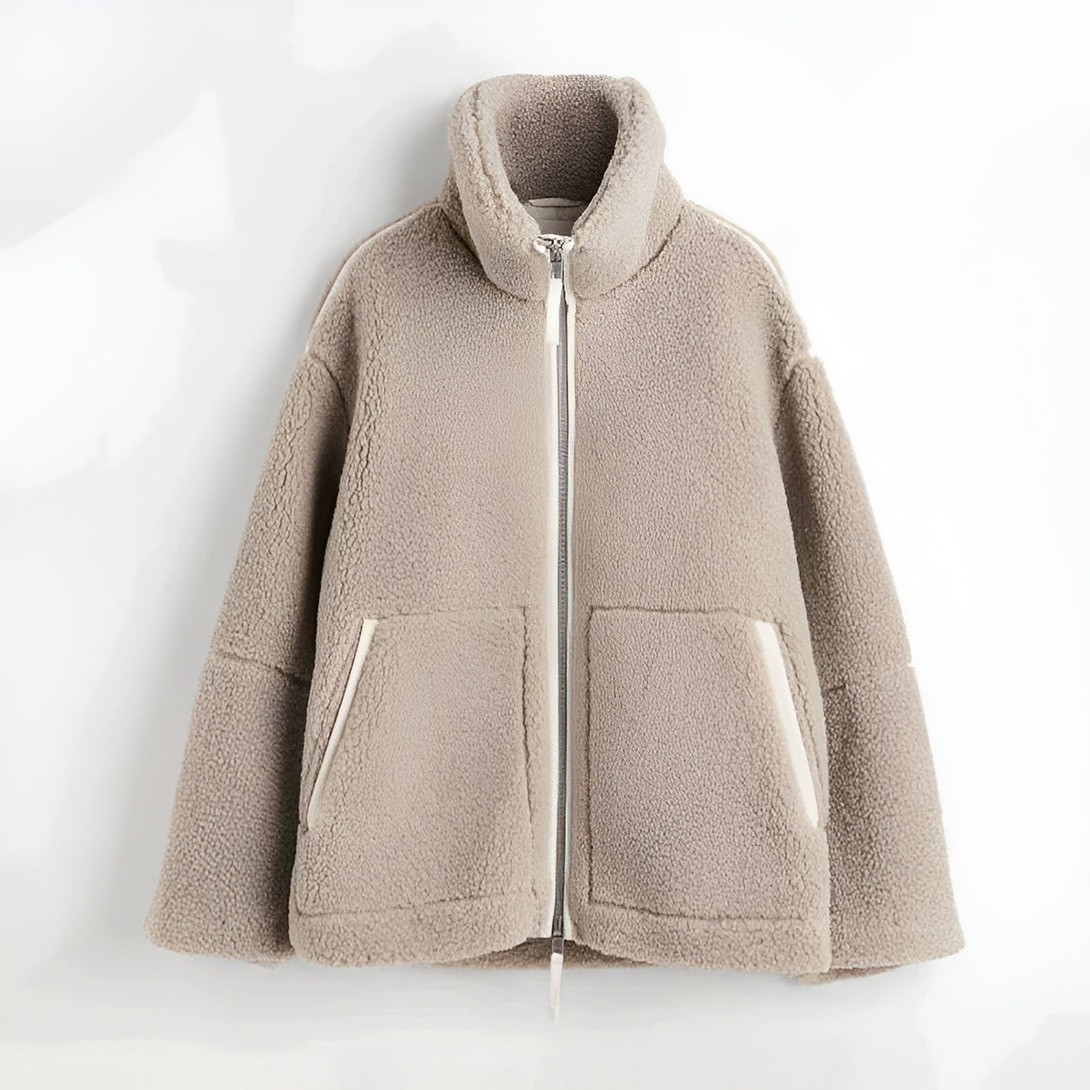 Sherpa Teddy Coat Premium Fleece Winter Outerwear - Product detail 7