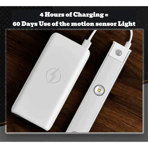 LED Under Cabinet Light  Motion Sensor Strip with USB Charging - Product example