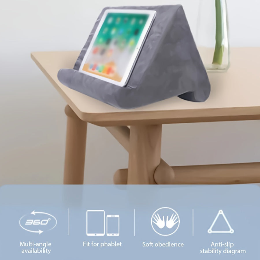 Ergonomic Tablet Stand  Adjustable Velvet Fabric Design - Product detail 4