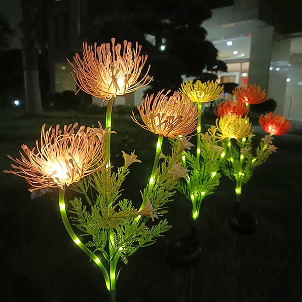 Solar Garden Light  Vibrant Flower LED Design - Product detail 4