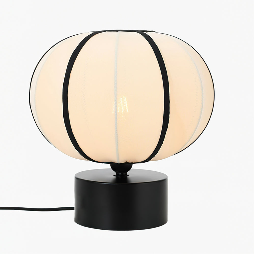 Modern Table Lamp Spherical Fabric Shade Design - Product detail 12