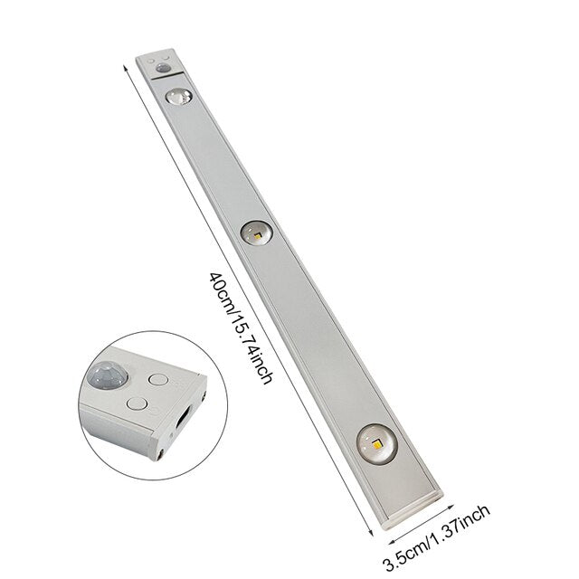 LED Under Cabinet Light  Motion Sensor Strip with USB Charging - Product detail 11