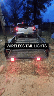 Wireless LED Trailer Lights  Magnetic Mount with Dual Color Signal - Detailed view