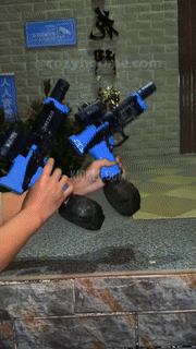 LED Water Gun  Automatic Electric Blaster With Light Effects - Detailed view