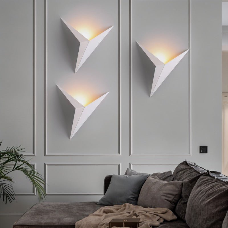 Modern Wall Sconce Geometric Triangle Design - Product detail 6