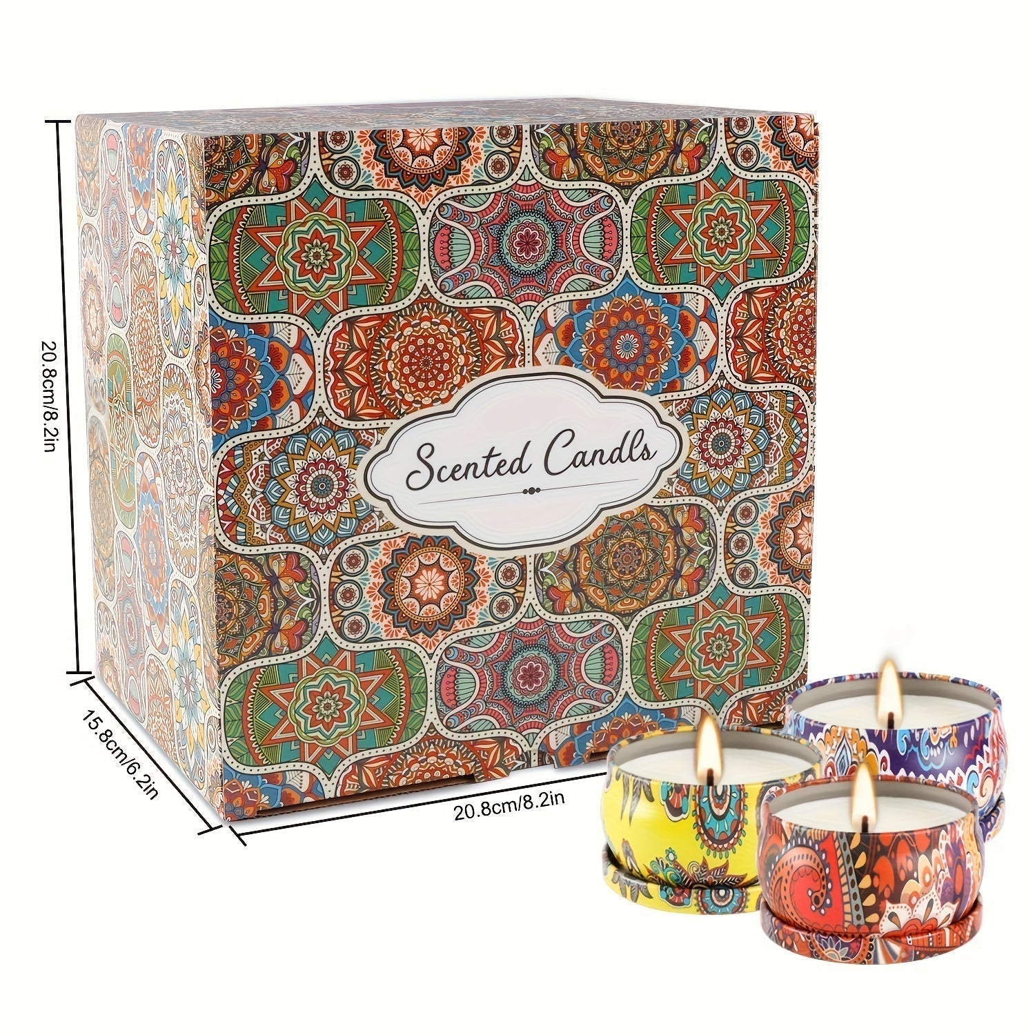 Bohemian Scented Candles  Artisan Soy Wax Collection - Product detail 6