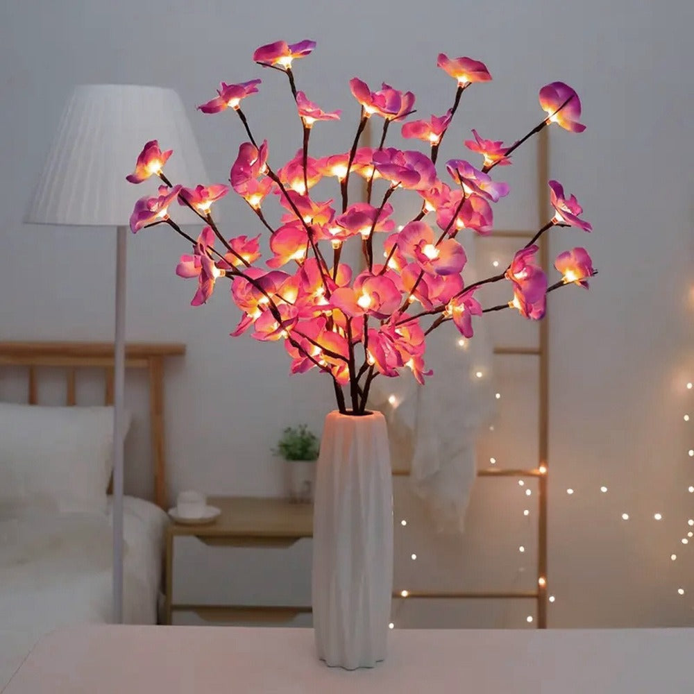 LED Cherry Blossom Branch Light  Warm White Floral Illumination - Product detail 7