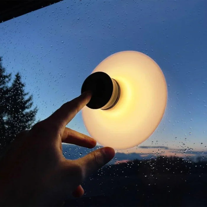 Portable LED Table Lamp  Warm Glow Suction Mount Design - Detailed view