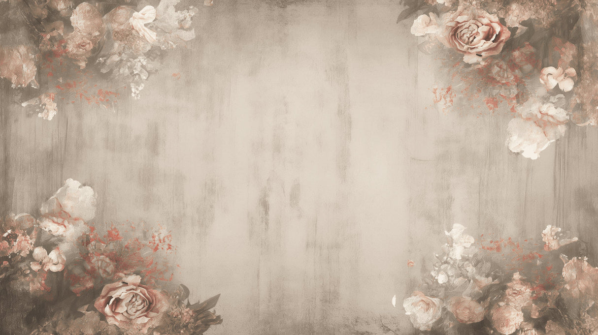 Floral wall mural creating a cozy atmosphere in master bedroom with natural light