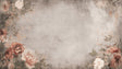 Vintage rose wallpaper creating a peaceful atmosphere in a modern living room with natural light