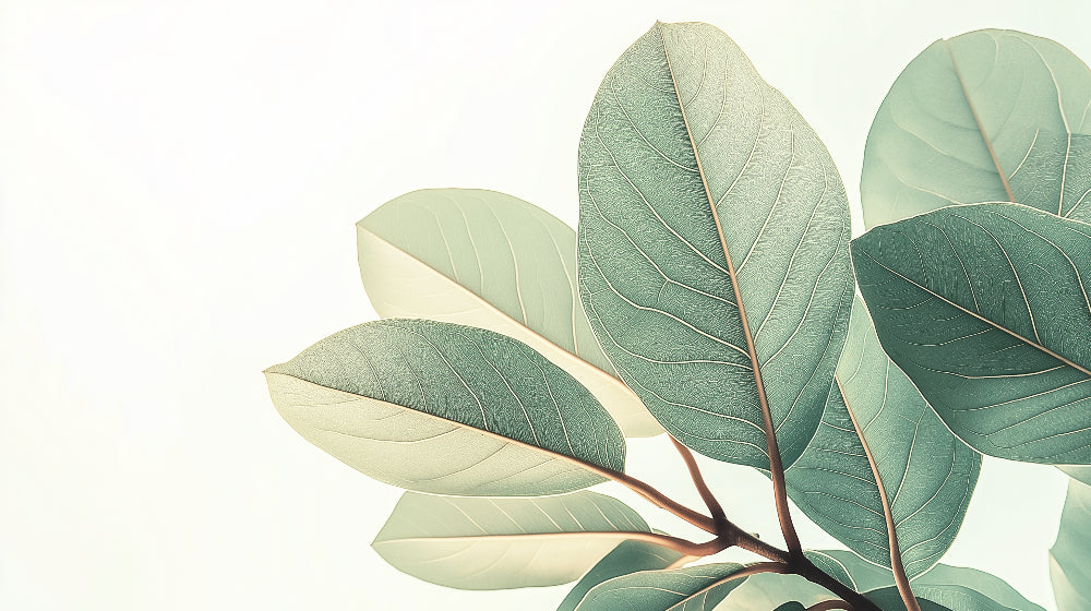 Green botanical leaf design file showing intricate natural patterns and textures