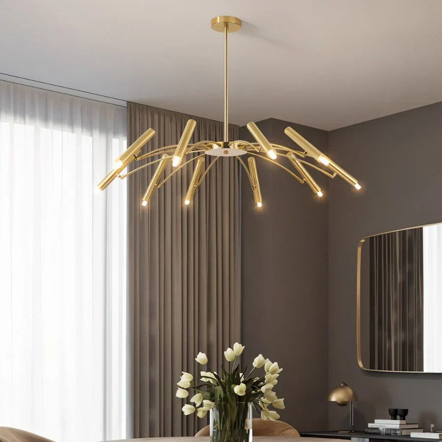 Modern LED Chandelier Adjustable Starburst Design - Product detail 22