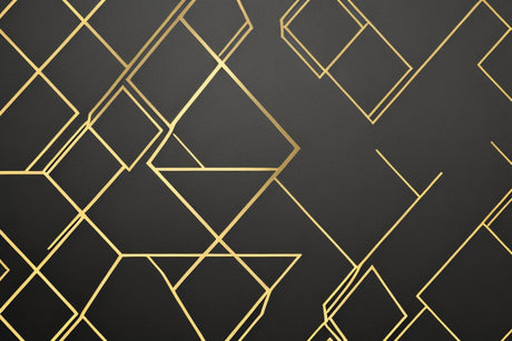 Black and gold geometric pattern design file showing intricate diamond details