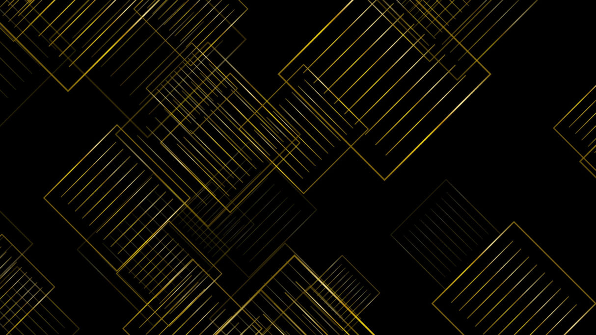Geometric black and gold wallpaper design file showing intricate linear pattern