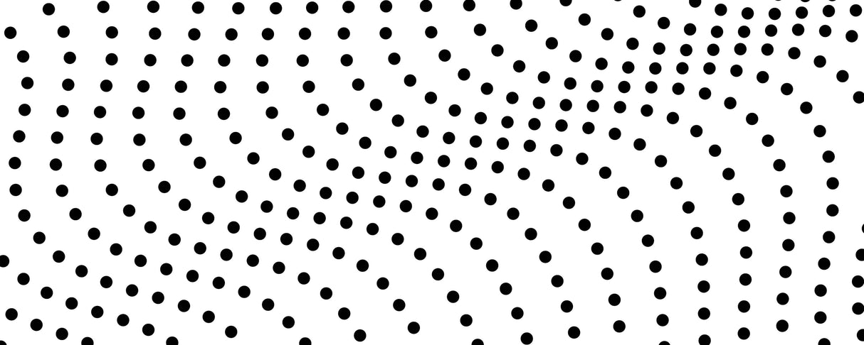 Design file of black and white polka dot geometric pattern wallpaper