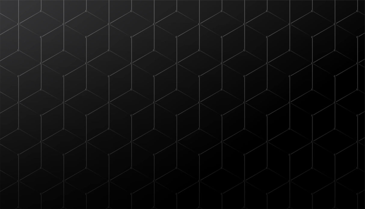 Black hexagon pattern wallpaper design file showing detailed geometric layout
