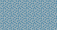 Modern geometric blue droplet wallpaper in a bright minimalist living room, creating a fresh and open atmosphere