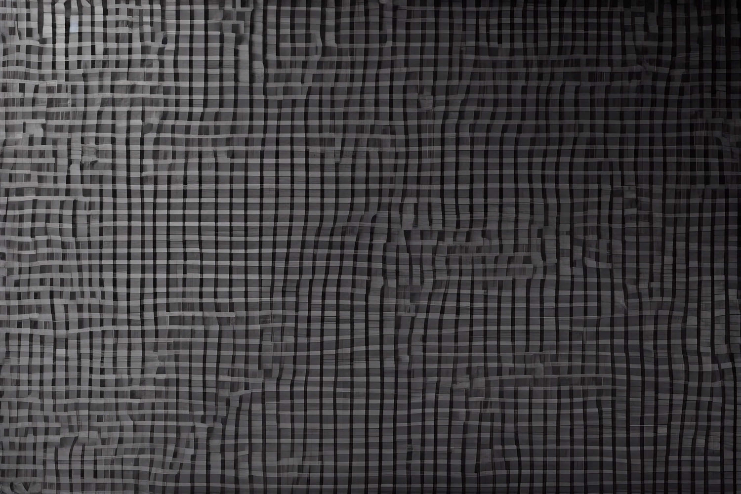 Design file of modern grey geometric wallpaper showing detailed grid pattern
