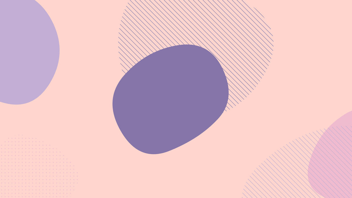 Modern geometric circle wallpaper creating a peaceful atmosphere in a bright living room with natural light