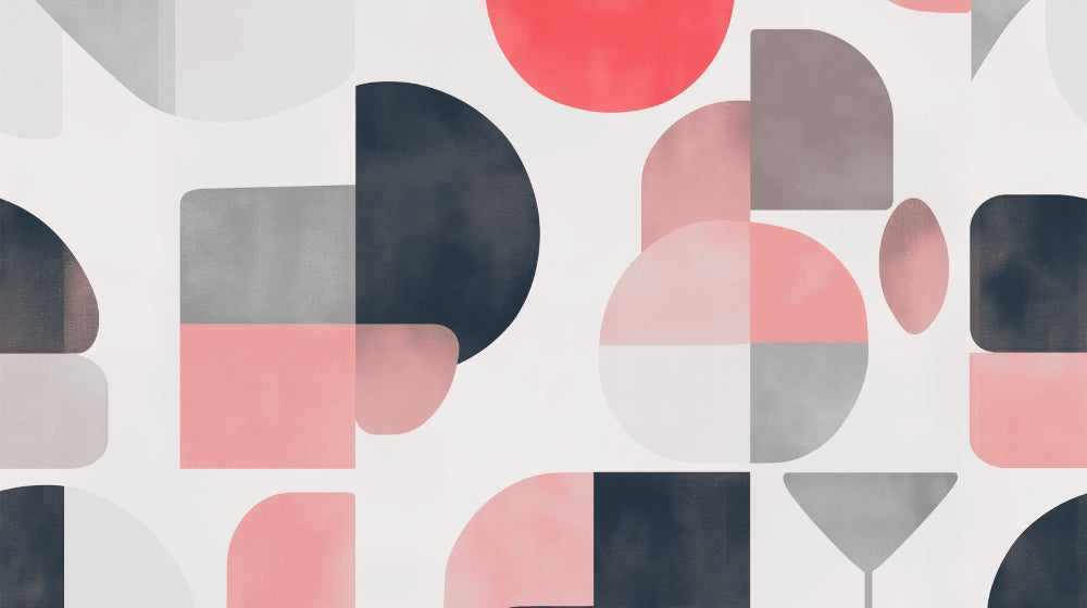 Abstract circle geometric wallpaper design file showing detailed pattern and color palette