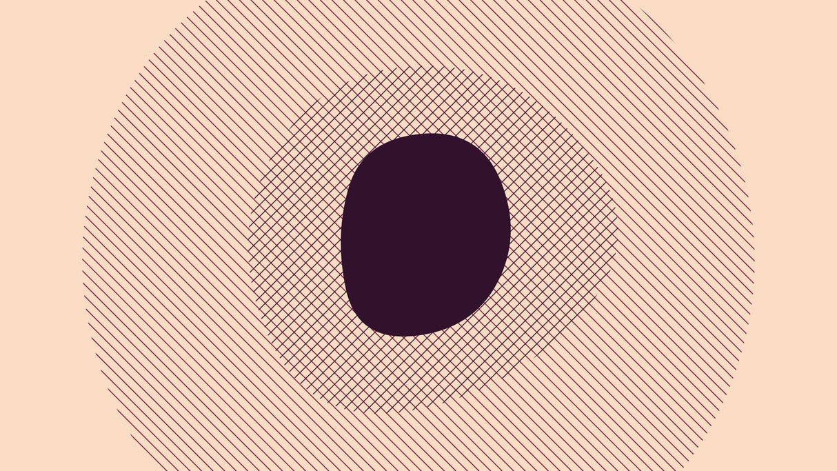 Purple geometric circle pattern design file with detailed line work