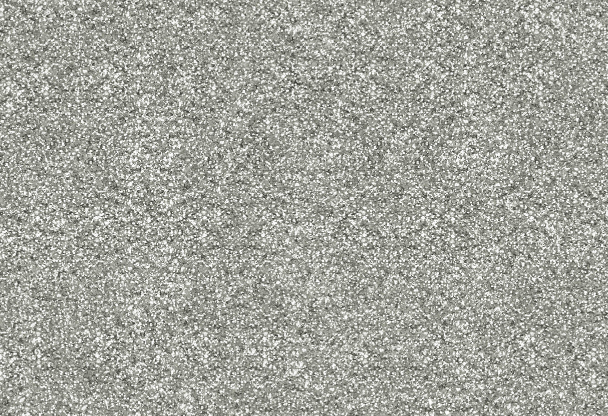 Silver glitter wallpaper design file showing the intricate sparkle pattern and metallic finish