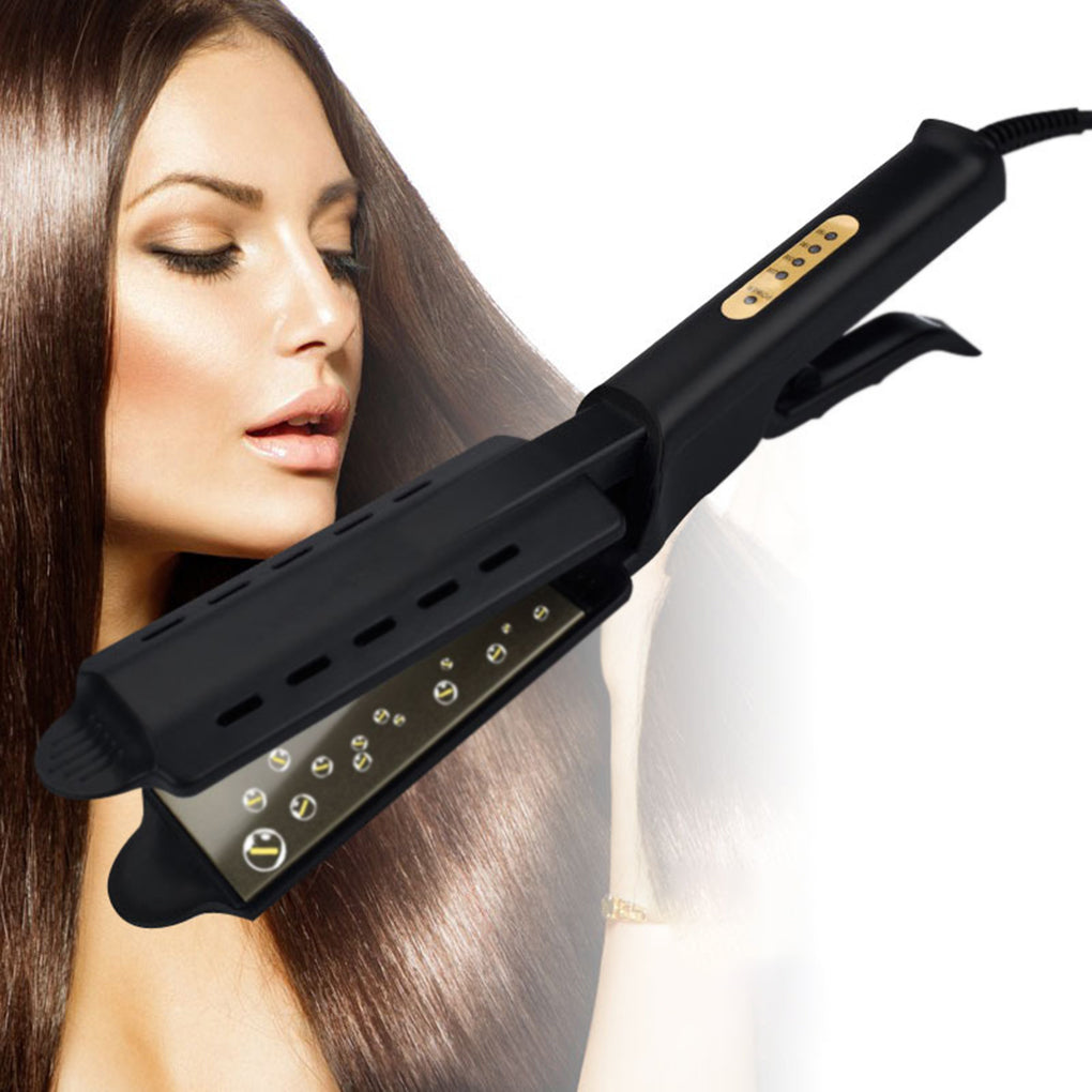 Professional Hair Straightener Tourmaline Ceramic 4-Temperature Settings - Product example