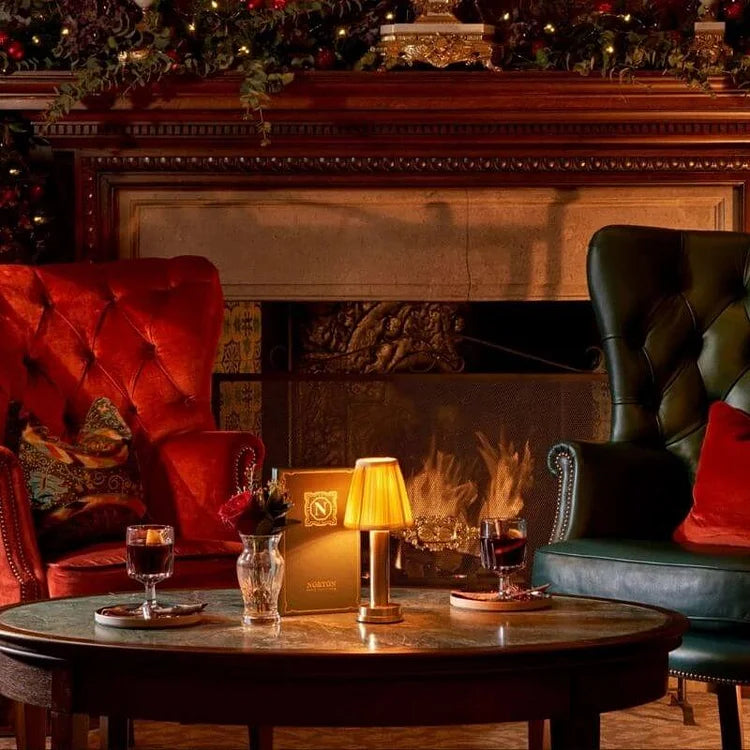 Modern Brass Table Lamp Vintage Style LED Lighting - Product detail 6