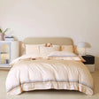 Egyptian Cotton Duvet Cover  Luxury Orange Bedding Set - Product detail 7