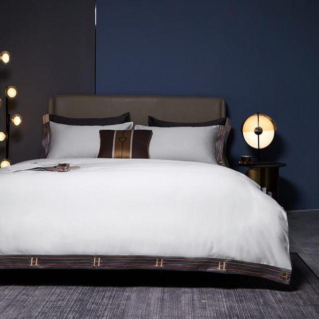 Luxury Egyptian Cotton Bedding  Premium White Hotel Collection - Product detail 5