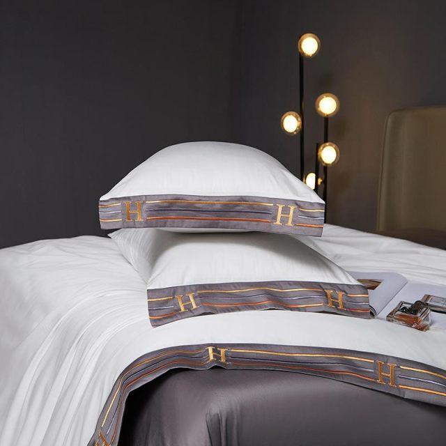 Luxury Egyptian Cotton Bedding  Premium White Hotel Collection - Product detail 9