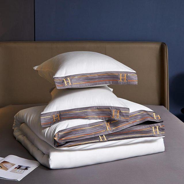 Luxury Egyptian Cotton Bedding  Premium White Hotel Collection - Product detail 6