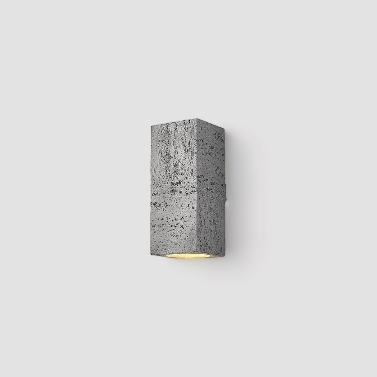 Modern Cement Wall Light Textured Concrete Sconce - Product showcase