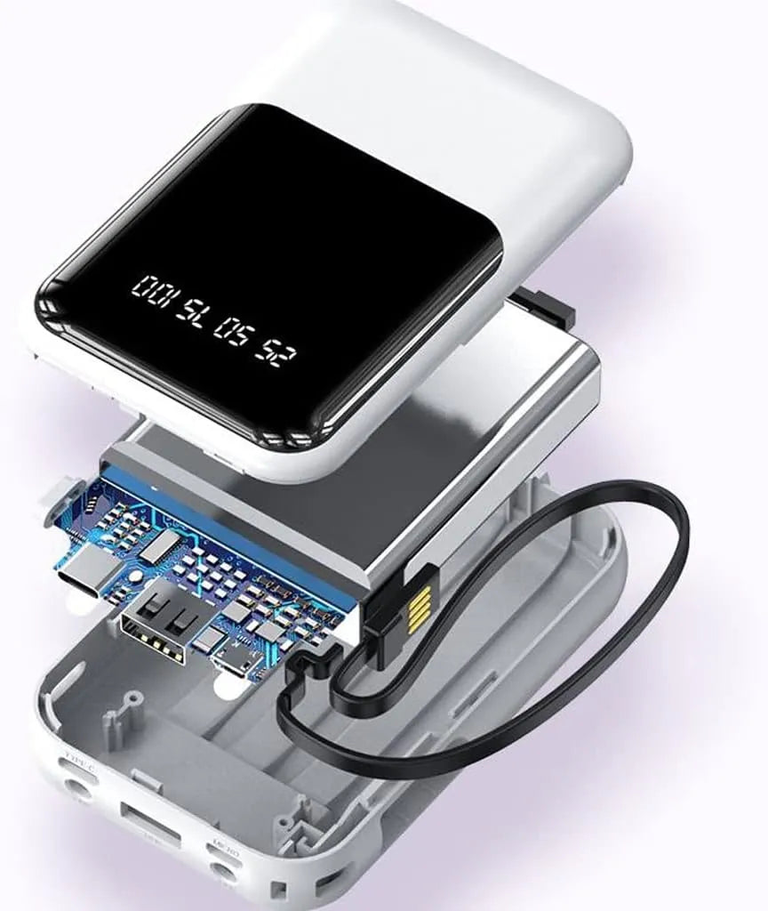 Portable Power Bank 10000mAh  LED Display Fast Charging Compact Design - Product detail 4