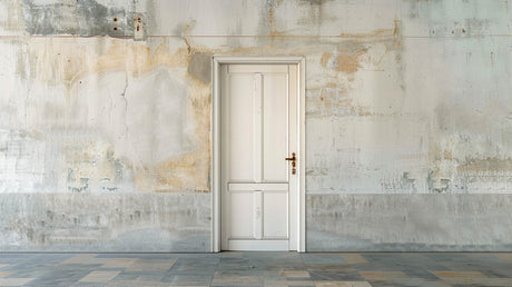 Industrial door and concrete wall design file showing textured pattern detail
