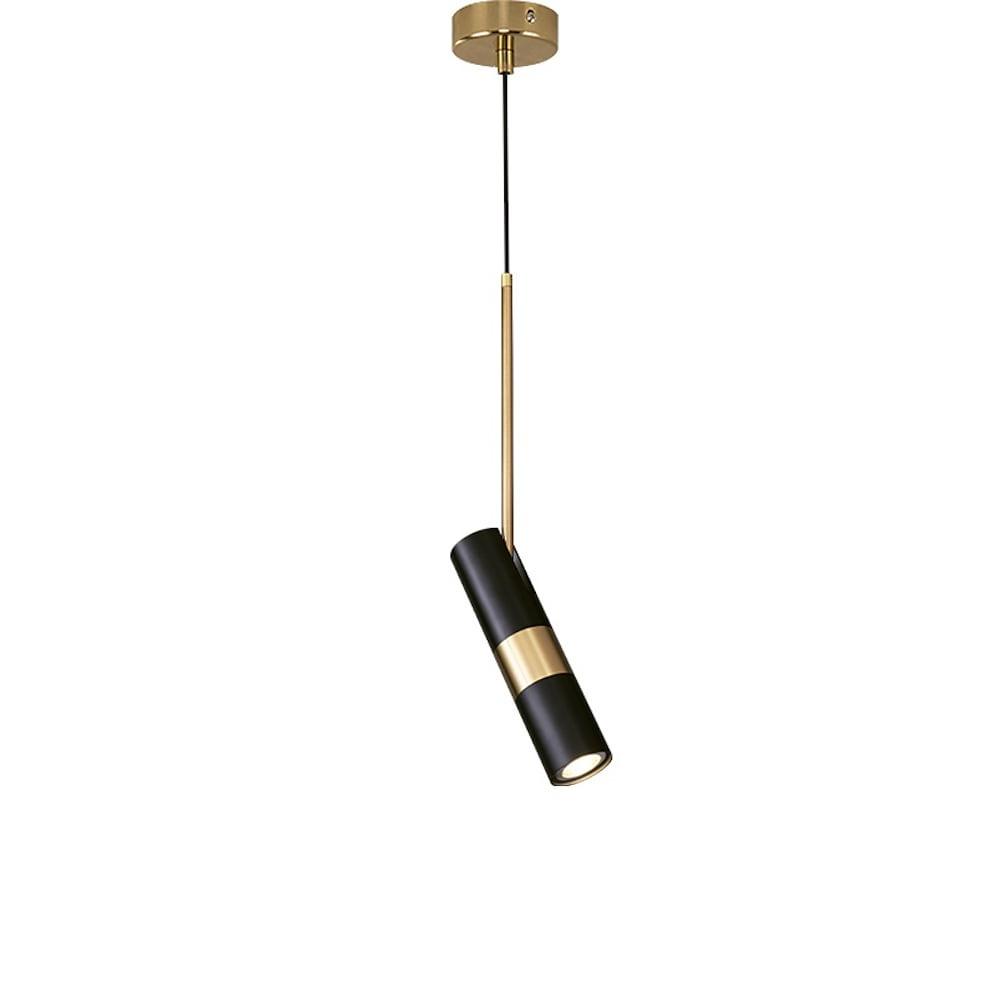 Modern LED Pendant Light  Nordic Metal Cylinder Design - Detailed view