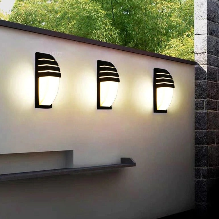 Modern Solar Wall Light  Motion Sensor LED Outdoor Lamp - Product detail 4